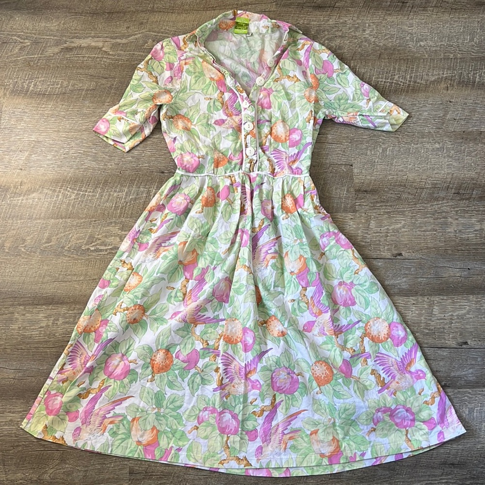 Shabby Apple Floral Retro Dress Size XS